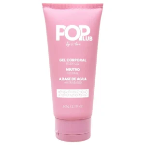 Gel Lubrificante Íntimo Neutro Pop Lub 60g Sensual Love