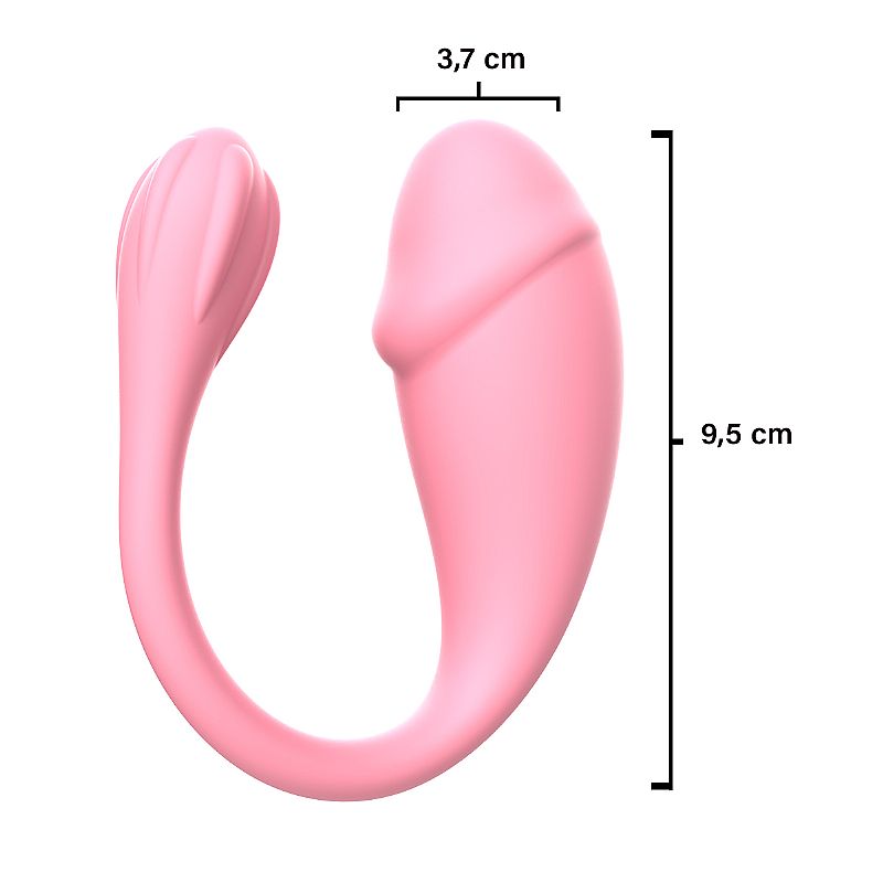 Vibrador de casal - À Longa distância - SI - APP - Imagem 3