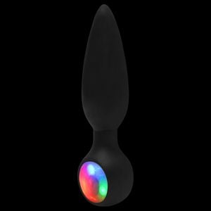 Plug Anal Led Cônico Diversão Ao Cubo | 4 Cores