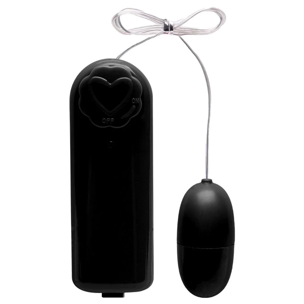Bullet vibrador multivelocidade Sensual Love com controle remoto a fio