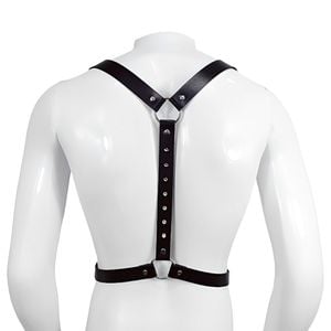 Harness Masculino com Spikes 2,5x100cm | Sexy Import