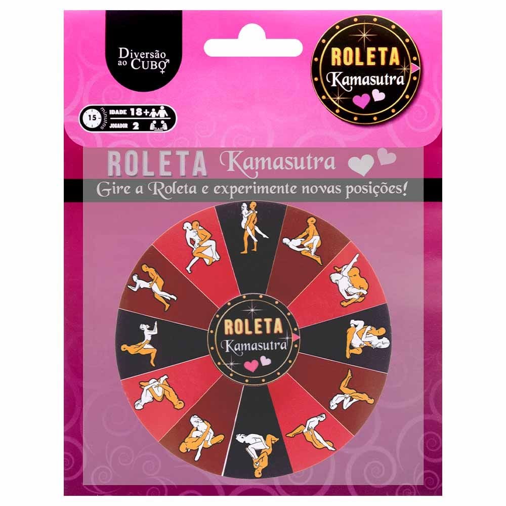 Roleta Kamasutra jogo erótico sensual para casais Diversão ao Cubo