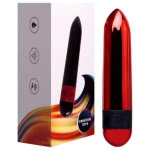 Vibrador Cápsula Recarregável 9 Modos Vipmix Usk