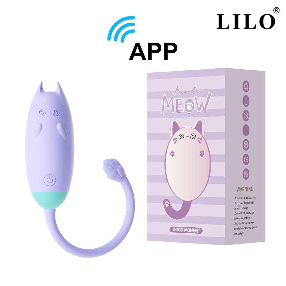 Estimulador ponto g clitóris LILO com controle por aplicativo bluetooth