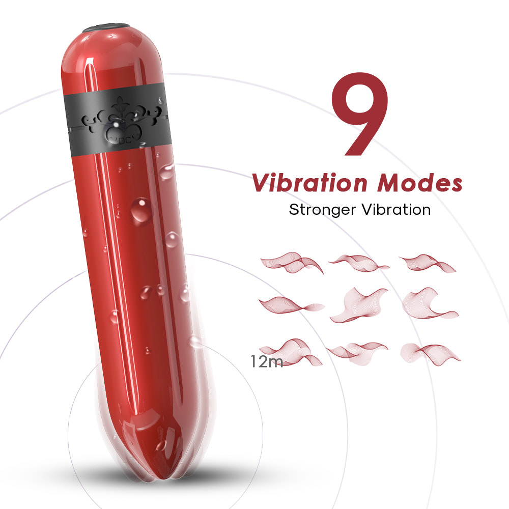 Vibrador Cápsula Recarregável 9 Modos de Vibração - USK - Imagem 2