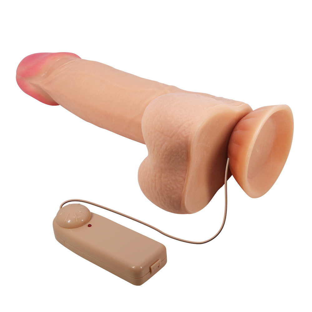 Pênis Realístico com Vibro Sliding Skin 4,6x21,8cm - Baile - Imagem 3