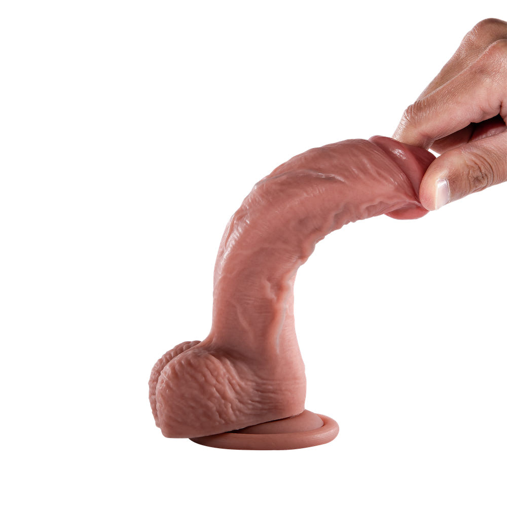 Pênis Realístico com Ventosa 19x3,5 cm Silicone - YOUVIBE - Imagem 4