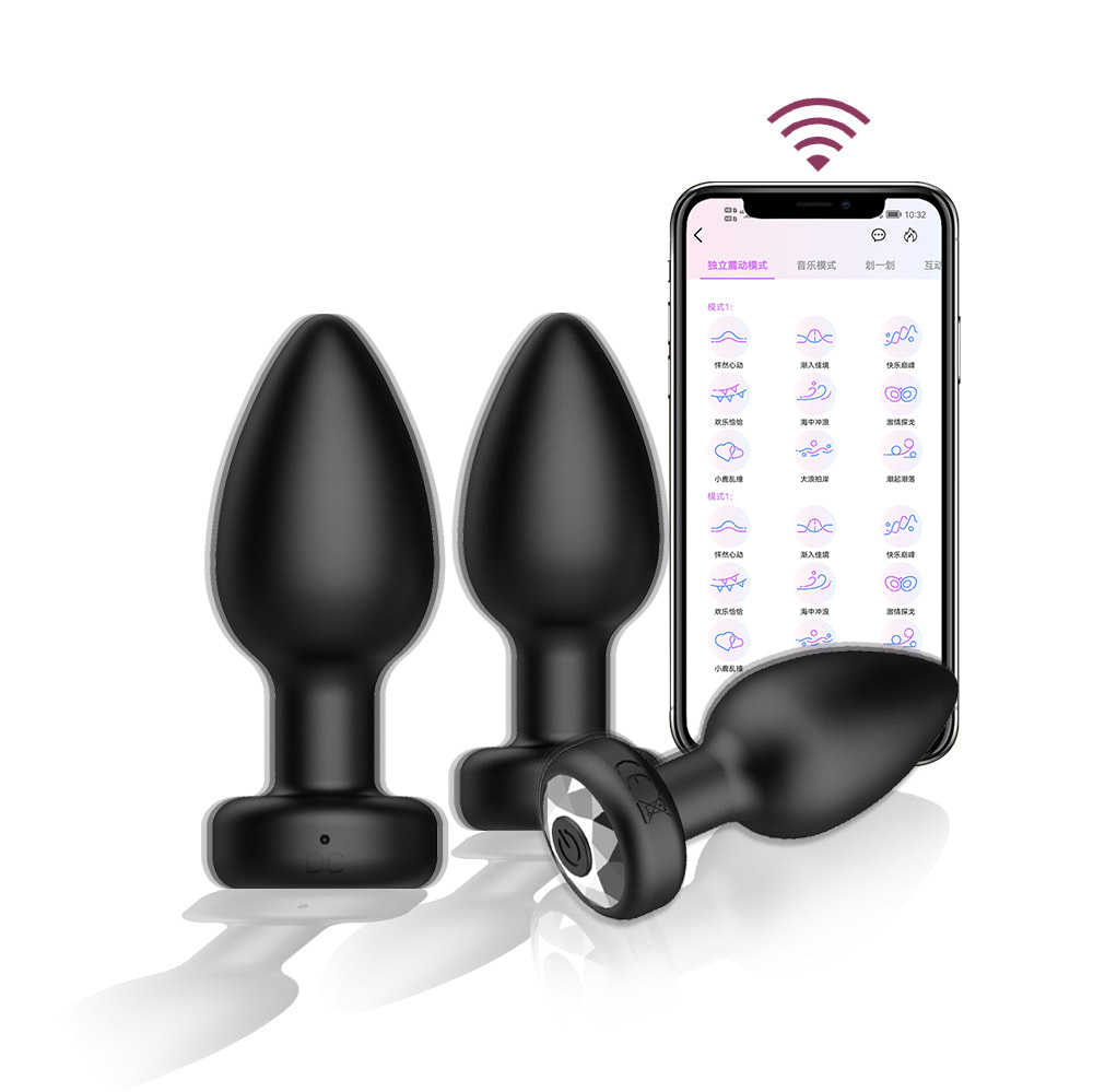 Plug Anal Vibratório Silicone 10 Modos App YOUVIBE - Imagem 2