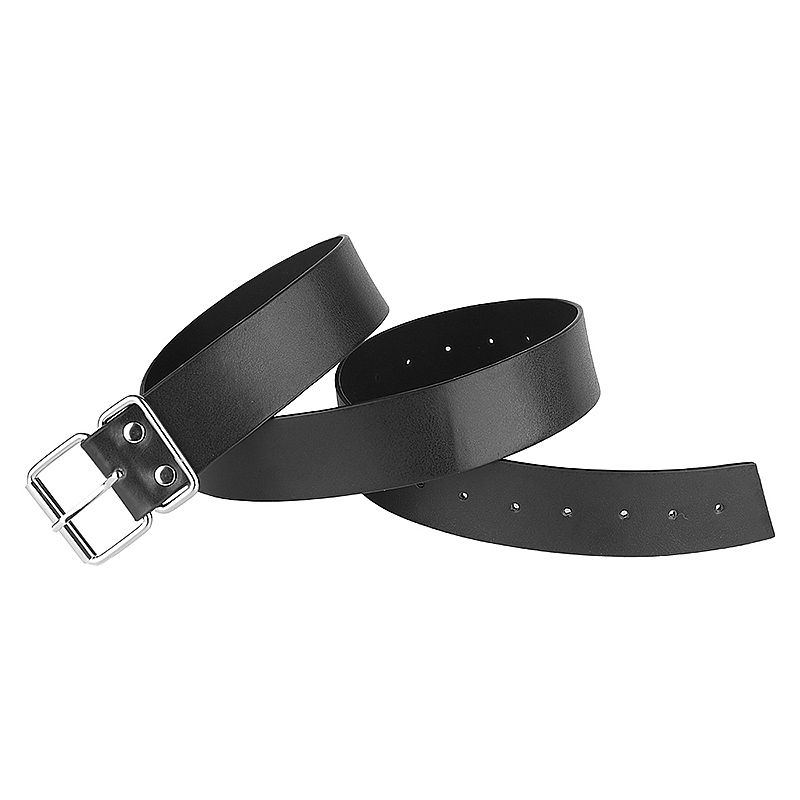 Harness Cinta Liga de Couro Sintético com Rebites e Fivelas - Imagem 8