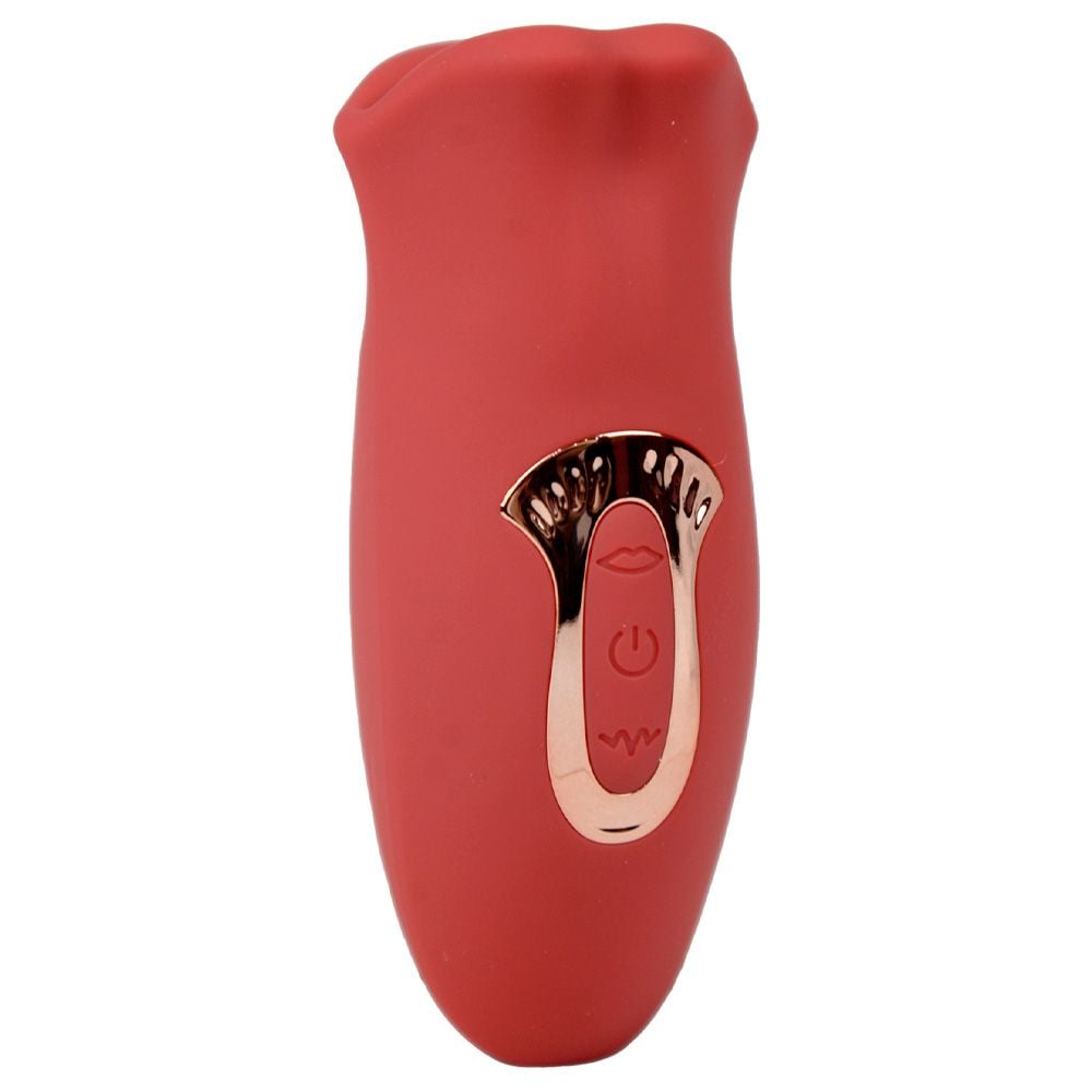 Vibrador em Formato de Boca Yaffa 20 Modos Recarregável USB - Imagem 2