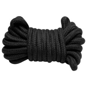 Corda Bondage Algodão 10m Shibari Sexy Import Preto