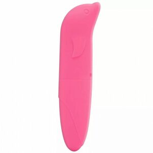 Vibrador Ponto G Golfinho Aveludado | Estimulador Clitóris
